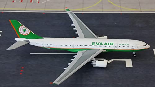 Amazon | PandaModel 1/400 完成品 EVA AIR for AIRBUS A330-200 B